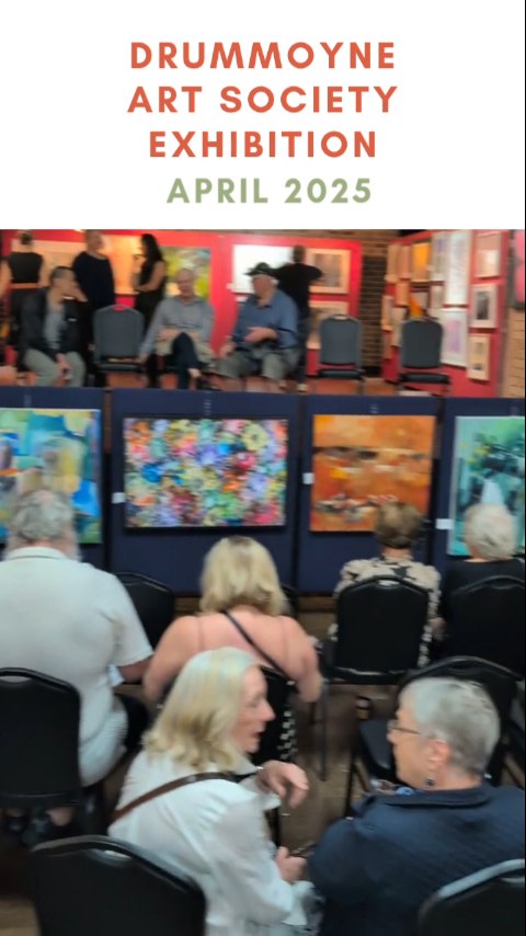 Very late posting but finishing up exhibiting at the annual Drummoyne Art society exhibition today. Was thrilled to get a commendation award this year ☺️ Congrats to all exhibitors and thanks to @drummoyneart