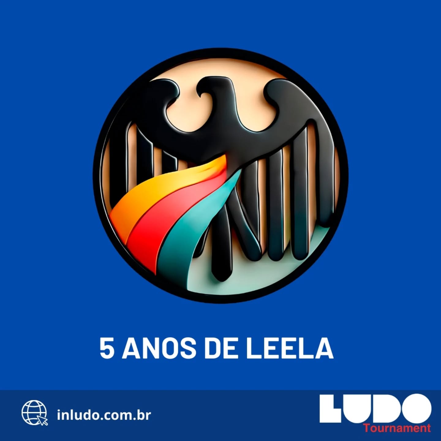 🎉 5 ANOS DE LEELA! 🎉
A LEELA, o principal torneio esportivo entre escolas de língua alemã de São Paulo, está completando 5 ANOS de muito esporte, emoção e diversão!
Para celebrar essa marca especial, apresentamos com orgulho nosso novo logo da LEELA.
Estamos ansiosos para mais uma edição emocionante da LEELA! Fiquem ligados para mais novidades e preparem-se para vibrar com os jogos!
#LEELA #TorneioEsportivo #EscolasAlemãsSP #esporte #EsporteEscolar #SãoPaulo