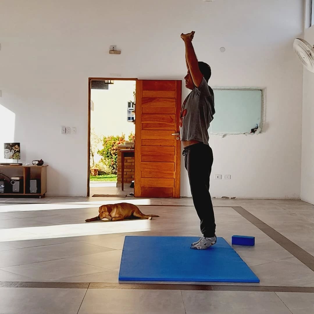Manhã começando com uma aula sutil de Yoga, conduzida pela querida @celestecotrin , que cursou a formação de Instrutores de Yoga aqui do Sada Shiva e agora coloca em prática, nos estágios, suas novas habilidades e conhecimentos!!!
Boa sorte querida Celeste, linda jornada pra vc!!!