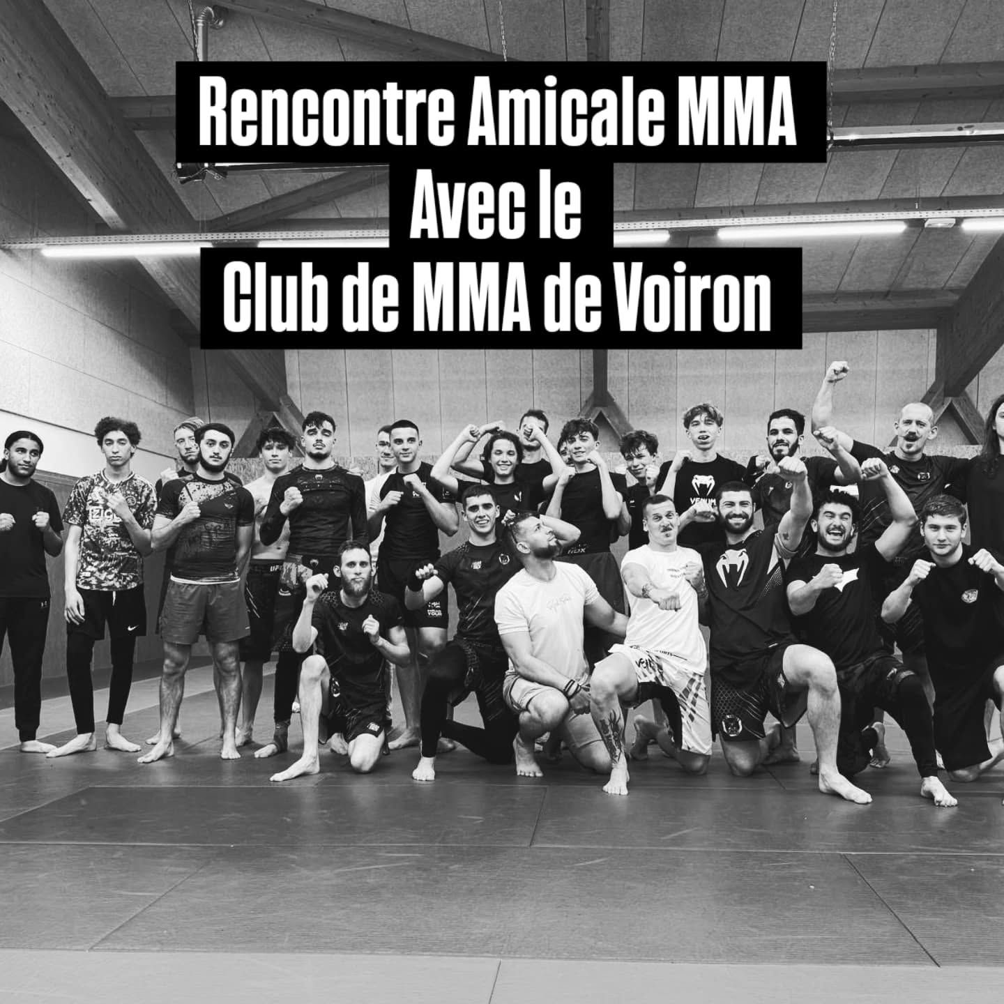 Rencontre Amicale de MMA avec la présence du club de Voiron et de son Coach @gwenaeldulac .
Merci d'avoir fait le déplacement pour des Sparring intenses ....
#mma #mmafighter #jjb #jjbgrenoble