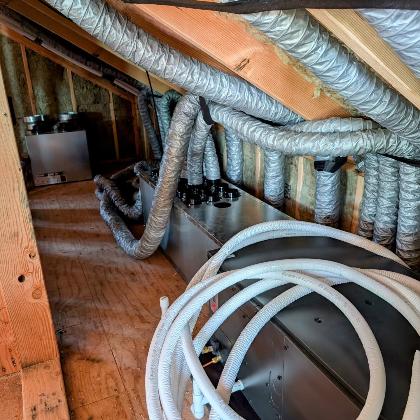 What is all this stuff? And why is that window taped in place and have a weird handle? Find out Saturday on the @nwgreenhometour!
Our site (#10) is mid construction, so come see what's behind the scenes in a high performance SFR and DADU