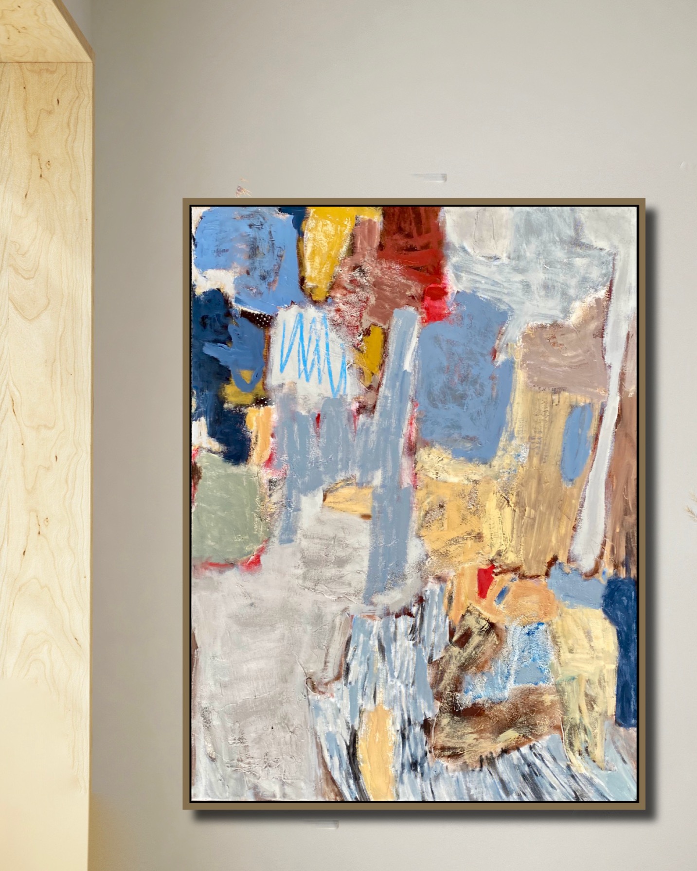 L'eau qui tombe en cascade
2025 | 48X36 po Technique mixte sur toile #cyproulx #abstractart #abstractpainting #artcollection #artcollector #artgalleries #artgallery