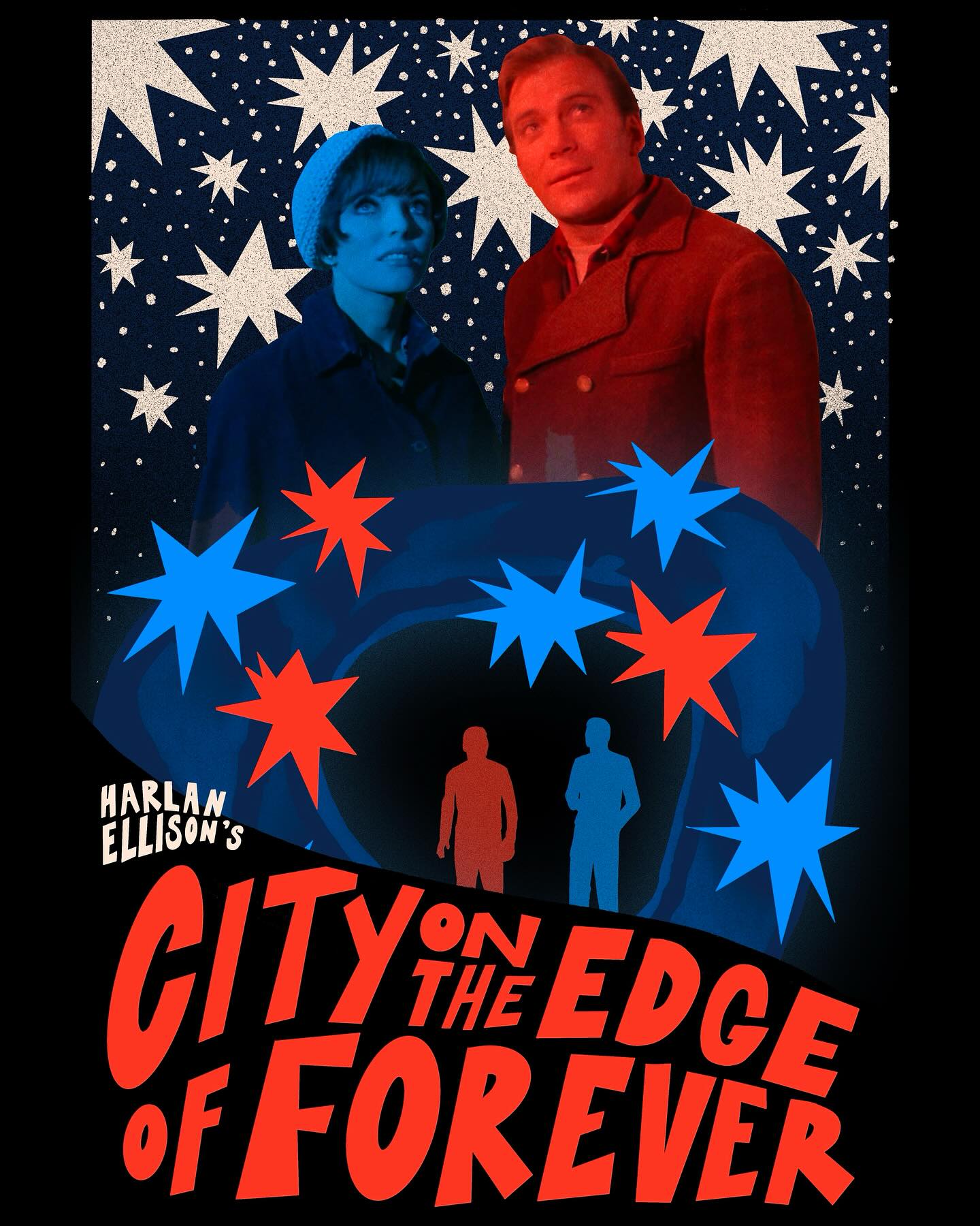 In honour of me being at @calgaryexpo for the next four (4!) days, here is an extremely nerdy Star Trek poster, based on my favourite episode probably ever. Second slide is my booth set up, and if you’re looking for me at the expo I am right under the giant artist alley sign on the left of hall A1!
#startrek #startrektos #spock #kirk #poster #cityontheedgeofforever #comicexpo #calgaryexpo