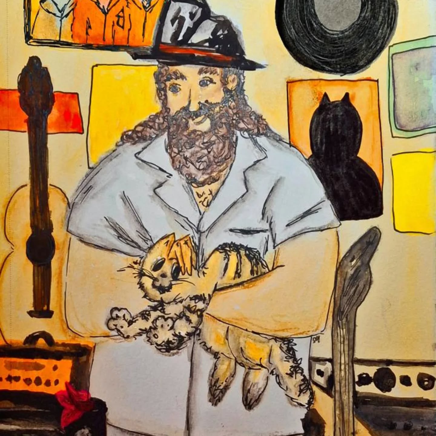 The Study Sesh
#TheStudySesh #WatercolorMoments #ArtInTheQuiet #Connection #VisualStorytelling #StillnessSpeaks #UnspokenThings #CreativeSolitude #BrushAndMemory