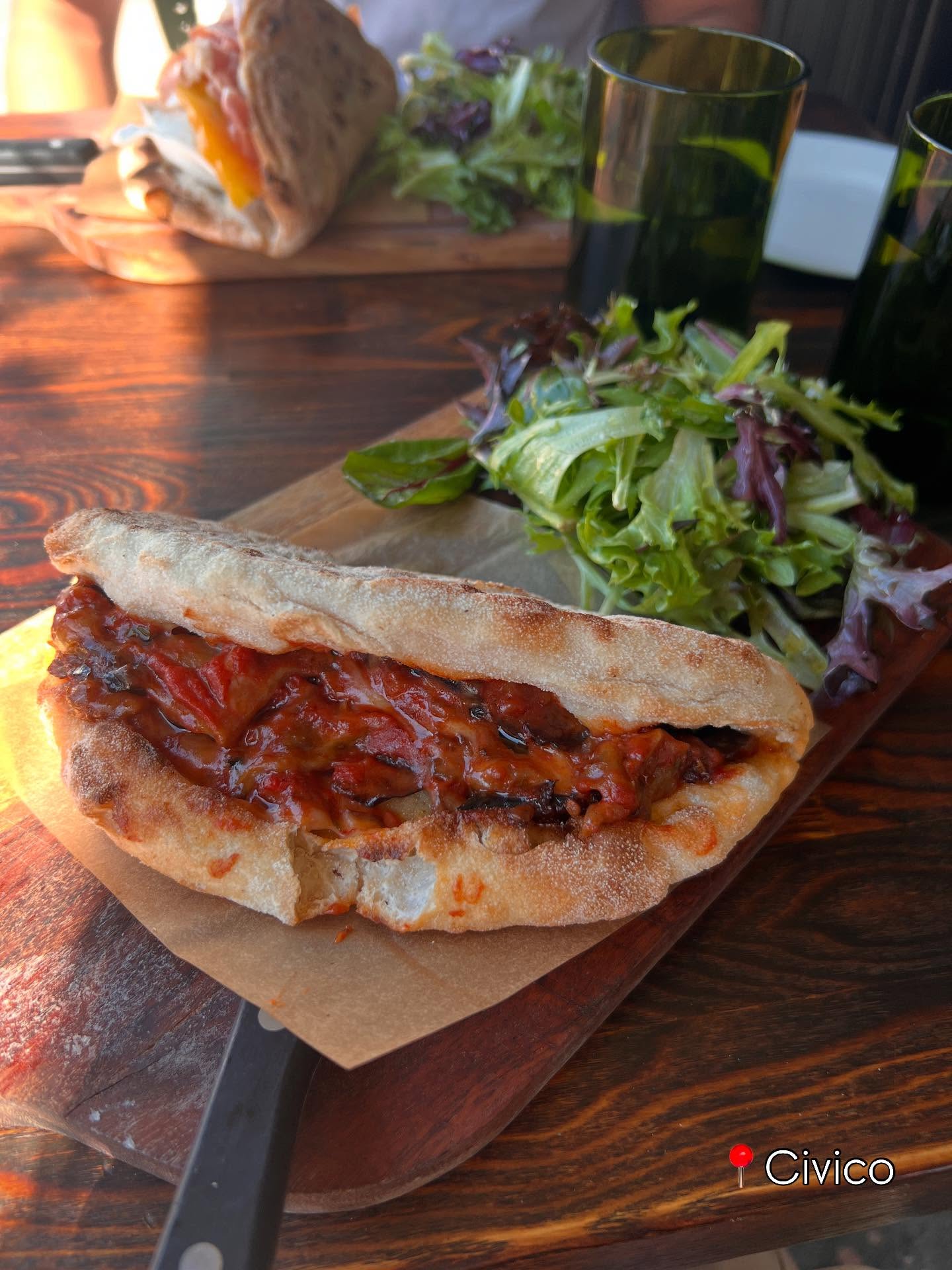 The best parts of eating good and with good company are all the memories created. Am I right?
1. Like this panini from @civico2064 enjoyed during a sunny lunch date
2. Or this this chocolate chip cookie 🍪 from @hottonguepizza that my awesome neighbors handed off to me in the middle of the street in passing on a rainy day
3. Or this amazing brunch enjoyed at @breakfastrepublic after being snobbily rejected from a workout studio in WeHo
4. Or enjoying a nice hot cup of @bluebottle ☕️ on a Saturday
5. Or trying something new in the neighborhood 🐪 🥛
6. Or just enjoying my own company and putting together this flatbread pizza on a whim 🍕