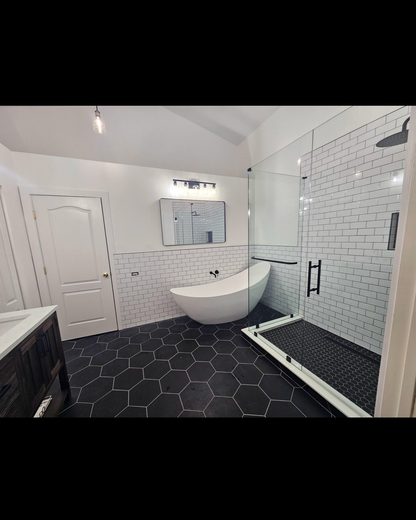 Fresh finish on this master bathroom renovation. Clean lines, modern touches, and a space built to last. Another project wrapped up and ready to enjoy!