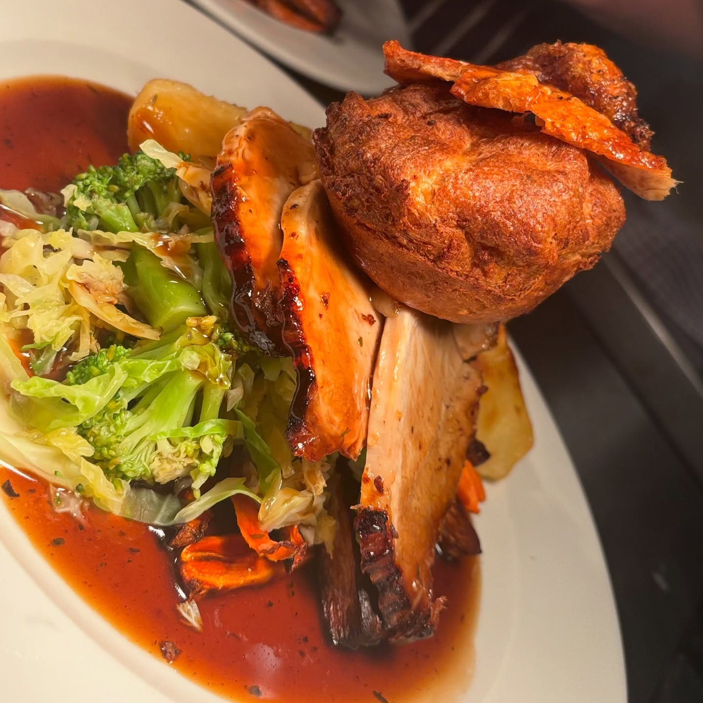 Sunday Roast 😋
This is our Pork Loin Roast with crackling🐷🐷