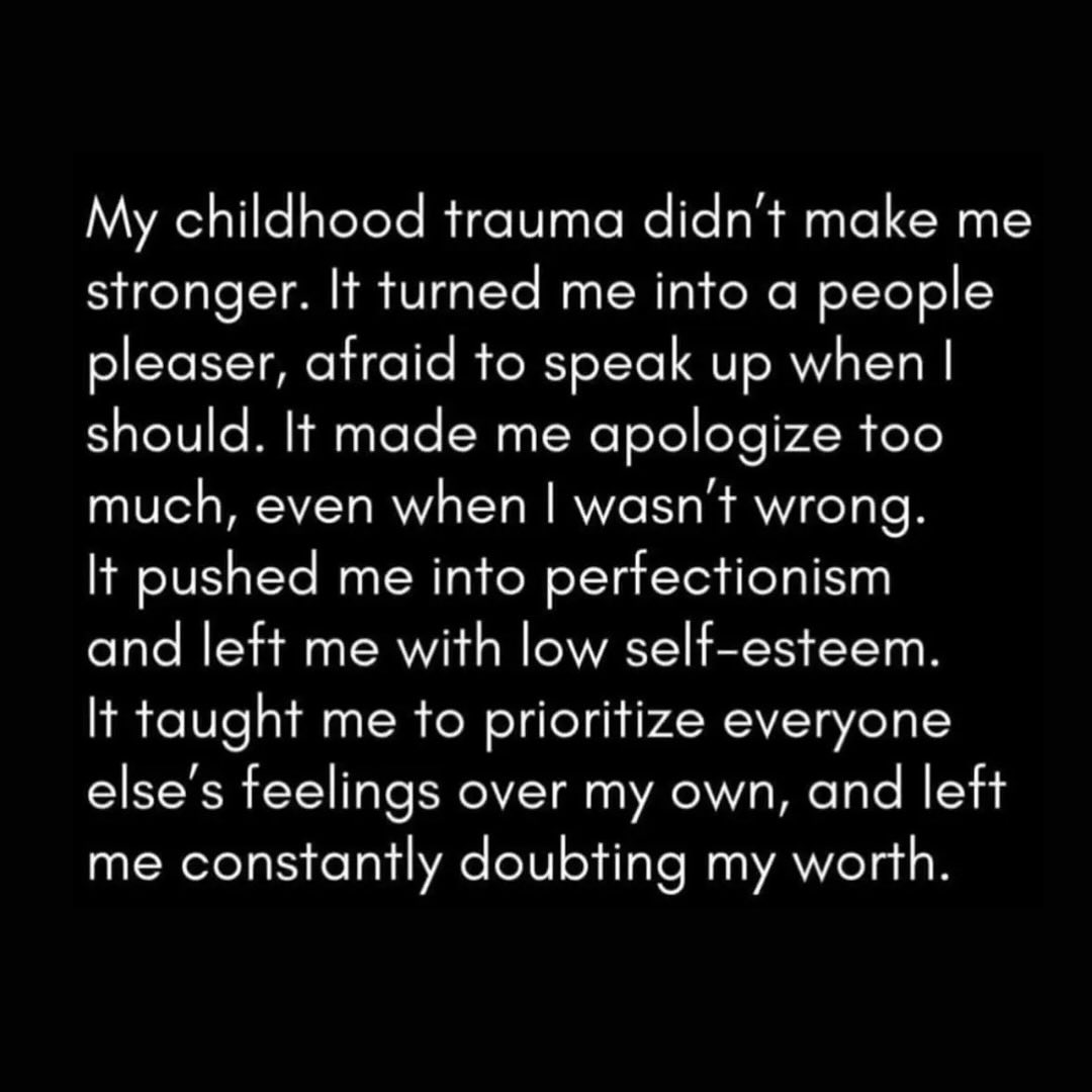 Kom daar maar weer eens vanaf..
Heling maakt ook niet sterker, wel authentieker 🙏
#heling #trauma #waarheid