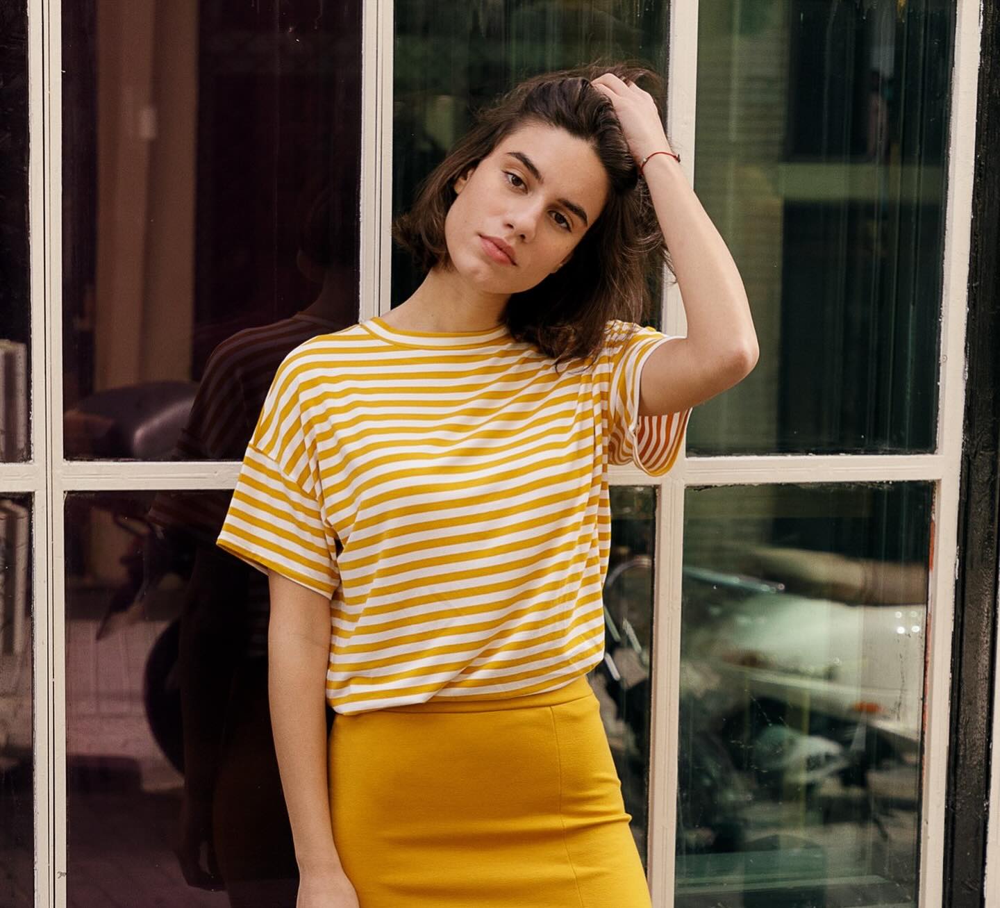 Spring is in the air, let’s bring it on our cutting table too :) So, here are 5 Sewing Patterns, ideal for our fresh Spring makes!
.
1. GERBERA TOP : The perfect loose t-shirt pattern! It has oversized fit, dropped shoulders, narrow neck panel and wide sleeves. Use it for t-shirts or sweaters all year round.
2. SISSY WALKSHORTS : Flattering as a skirt, comfy as a pant! This awesome walkshorts in below knee length can be worn at the office, at a relaxed walk in the city or at your holidays. SISSY is high waisted, has center front fly, side pockets, darts and pockets at the back.
3. LUCY SHIRT : The contemporary yet timeless shirt pattern. It has an oversized, boxy fit, notch collar, button up front, back yoke & dropped shoulders. There are no darts, so it’s the perfect choice for fun prints and of course looks great on solid colors too.
4. ERATO DRESS : You will love sewing ERATO dress! It has an easy fit, very flattering V neckline, below knee length, elasticated waist and bishop sleeves with elasticated hems. For its summer version, pattern includes the option to sew it with short sleeve length.
5. The flattering, Yoke Skirt Pattern creates a feminine silhouette! It features a yoke which is lined and hugs the hips, so it helps to accentuate waistline. A pretty, voluminous, gathered skirt flows down from the shaped yoke. For the best result, choose fabric qualities that are not too heavy and have a nice drape.
.
Which one will go first on your Sewing list? Let us know in the comments!
🌹🪻🌸🌻🍀🌷🌺