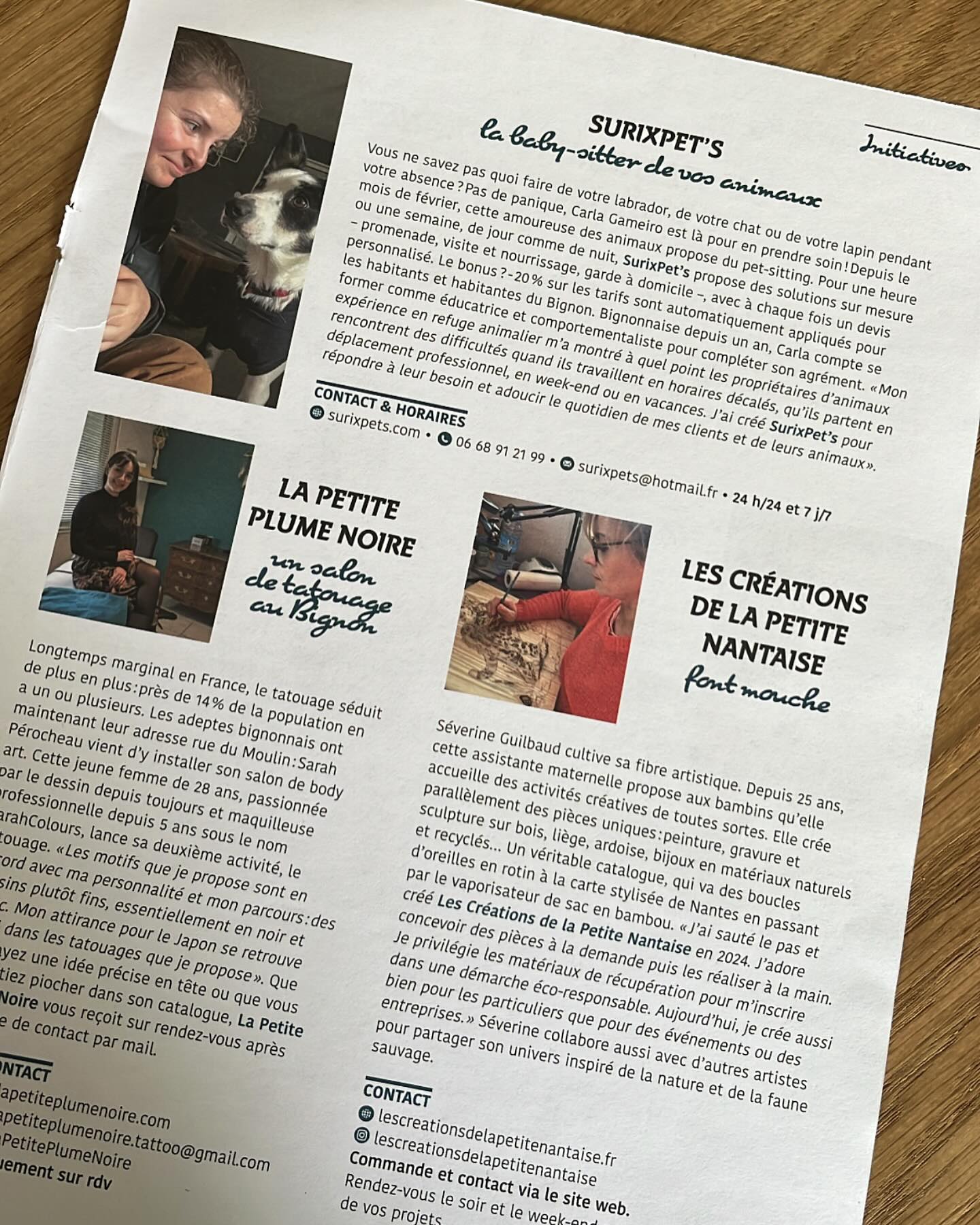 Le BignonMag parle de surixpet’s ! 🐾
_________
Www.surixpets.com
#chien #chat #nac #44 #promenade #animaux #petsitting