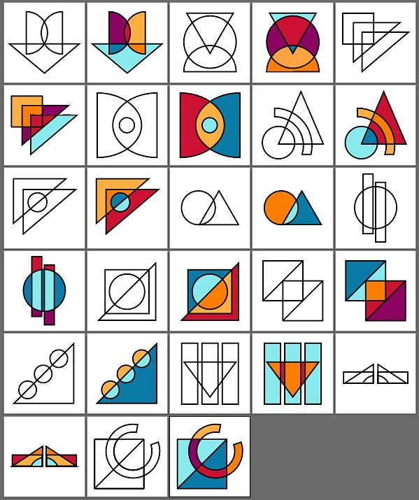 Some ideas. Some colors. Some shapes