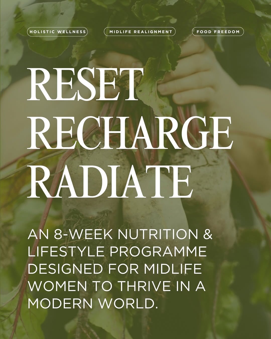We are so excited about the upcoming course at Swan Hill Studios: Reset, Recharge, Radiate!
This transformative 8-week nutrition and lifestyle program is designed specifically for midlife women who are ready to thrive in today’s modern world.
Join nutritionist
@sarahsummers_nutritionist as she leads an intimate group on a journey of self-discovery, empowerment, and wellness. Together, they will explore nourishing foods, mindful practices, and holistic approaches to help you feel your best.
Get ready to reset your habits, recharge your energy, and radiate confidence! Head to the link in our bio to find out more.
#SwanHillStudios #ResetRechargeRadiate #WellnessJourney #MidlifeEmpowerment