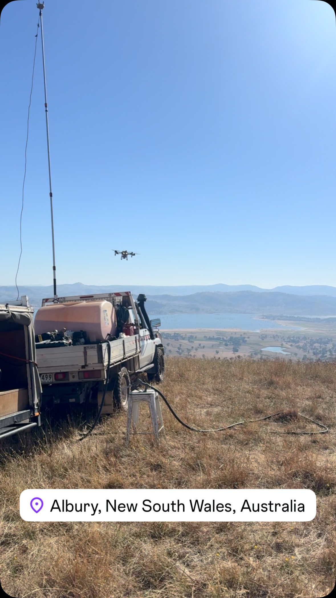 High Country Aerial Ag showing us how well the DJI T25 works for spot spraying blackberry in difficult to access hill country. #drone #agdrone #djiagras