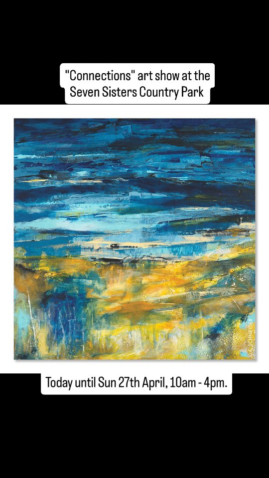 If you're visiting the Seven Sisters Country Park over the Easter break, do pop into the Pump Barn by the visitors centre. There is a lovely art show taking place where I have a selection of paintings, framed prints and greeting cards on show.
I will be there in person on Sat 19th, Mon 21st and Thurs 24 April. We also have a private view with all the artists on Thur 24th from 5.30pm until 8pm. Do message me if you would like to come to this.
The exhibition runs over the Easter break from Fri 18th to Sun 27th April, 10am - 4pm. There will be 9 Sussex artists showing their work, including paintings, photography, prints, jewellery and ceramics.
Participating artists include:
@chrisschneider.art
@danielgoodwinstudio
@donnaleighton
@joannagoodwin.art
@kate.rochester_art
@kellyherrickart
@ogrady_ceramics
@orianajewellery
@samanthatuffnellartist
@unoseaford
@southdownsartists
@seopenstudios
@sussexcontemporary
#sussexartist #sussexhandmadeuk #southdownartists #uckfield #sussexart
x