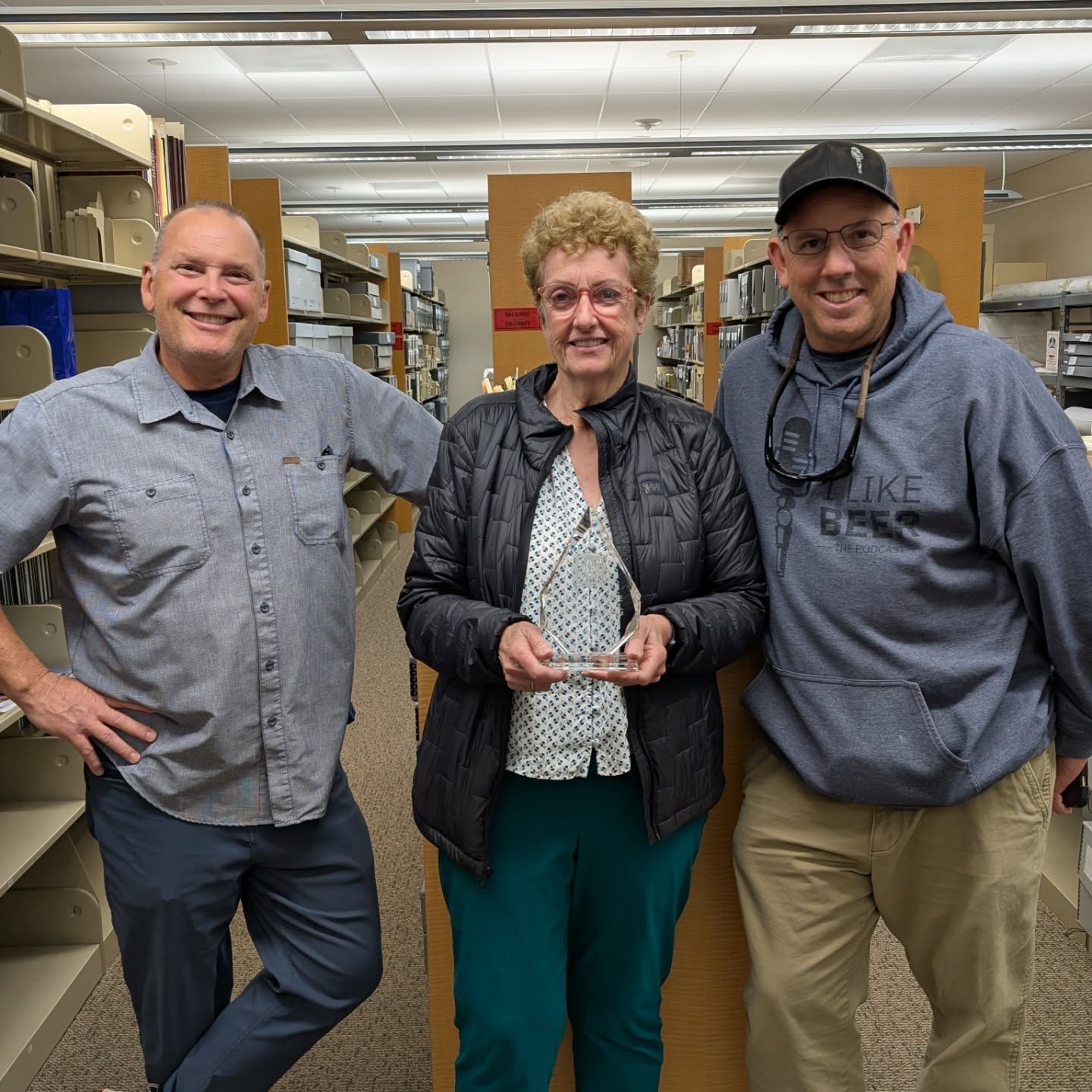 We finally made it into the Brewchive at CSUSM! Big thank you to Judith Downie for letting us peek through the artifacts and sharing both the history and vision for the Brewchive. As always, Judith had quite a few fascinating stories to share about San Diego's journey in beer.
Take a listen wherever you get your podcasts. Or click the link in the Bio.
#csusm #brewchive #sandiego #sdbeer #sdbrewers #beer #history #library