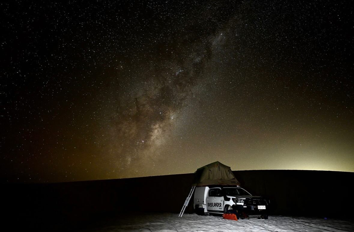 POV: You open your messages and BAM!—your customer’s living the dream!
📍Francois Peron NP, Western Australia
📸 @reichlesteffen
#waadventures
#galaxyphotography
#povtravel
#explorewesternaustralia
#francoisperonnationalpark
#chasethehorizon
#toyotahilux4x4
#darcheoutdoorgear