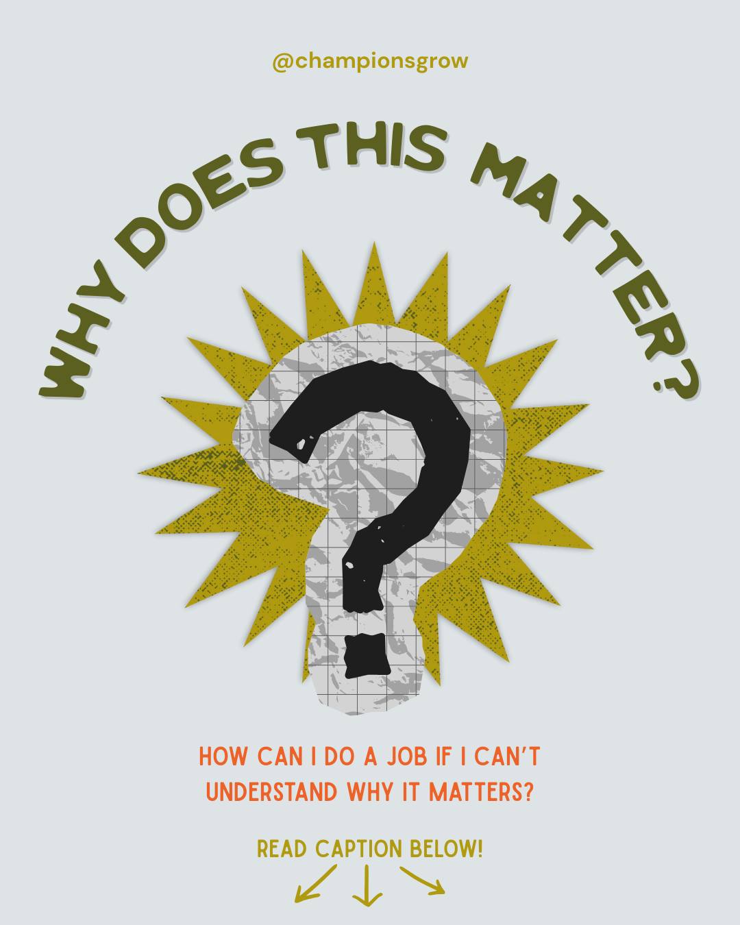 Have you ever felt stuck or constrained? This feeling might arise from not identifying a purpose in your work. While earning money is a clear reason to have a job, is that all there is to life? It's easy to get caught up in daily routines and spend your life working away. However, having a purpose doesn't always mean addressing a major issue. It's often about how we contribute to our teams, solve problems, or make a positive difference in others' lives, no matter how small.
I was once tasked with raking leaves in a jungle where they never stop falling. At first, it felt totally pointless, and I wasn’t happy about it. But when I finished, I asked my leaders why we were doing this. They told me, “If we don’t rake, you won’t see the ground. And in the Amazon rainforest, that’s important to avoid some nasty surprises.”
After that, I raked with purpose. I realized the task wasn’t just about clearing leaves—it was about safety for everyone. If I hadn’t asked, I would’ve stayed frustrated and missed the bigger picture.
#SelfAdvocacy #CareerGrowth #Confidence #OvercomeFear #PersonalDevelopment #ValueYourself #JobSuccess #BeBold #Empowerment #ReachOut #anxietysucks #anxiety