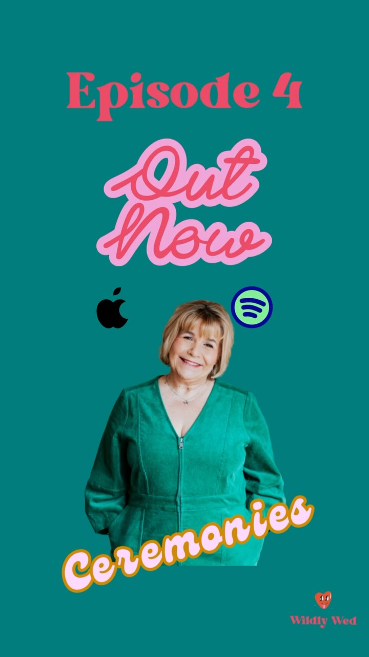 Episode 4 is out now and we are chatting to the Cermonies guru in our midst….its our lovely Vicky from @spotonceremonies
What Vicky doesn’t know about ceremonies is not worth knowing so, give us a listen and a share if you fancy!
#wildlywedpod #weddingpodcast #weddingplanning #celebrant #weddingceremonies #sussexweddings