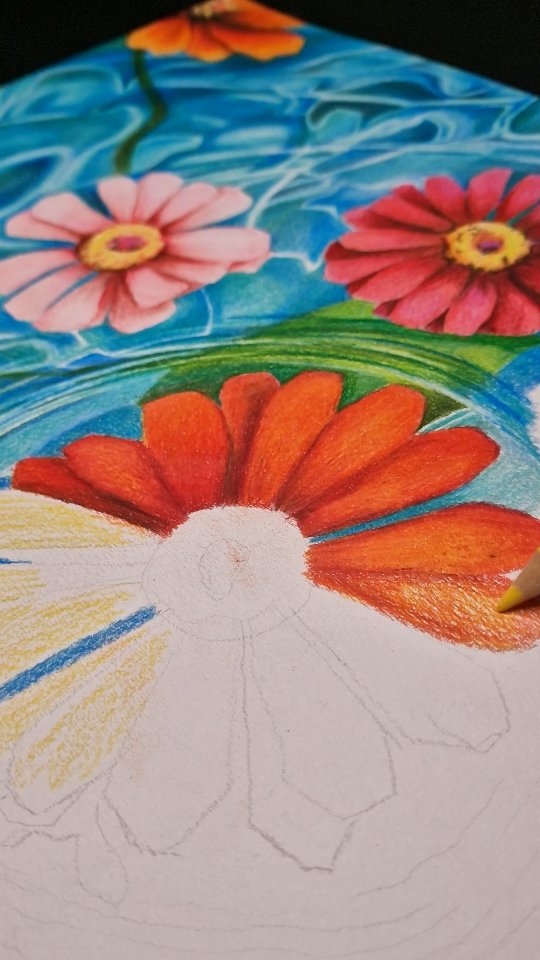 In its rawest form, it's the little moments of my day that are what I live for and am so passionate to keep doing. THIS is the point. The mess, the joy, the process—these little moments are the heartbeat of creativity and chasing what sets your soul on fire.
So, here’s your reminder: don’t forget to enjoy the in-between bits of the masterpiece you’re creating. ☕✏️ What’s your favourite little moment that makes life feel like the dream?
#creativejourney #fabercastell #polychromos #artlovers #followyourdreams #findyourpassion #flowerdrawing #artcollection