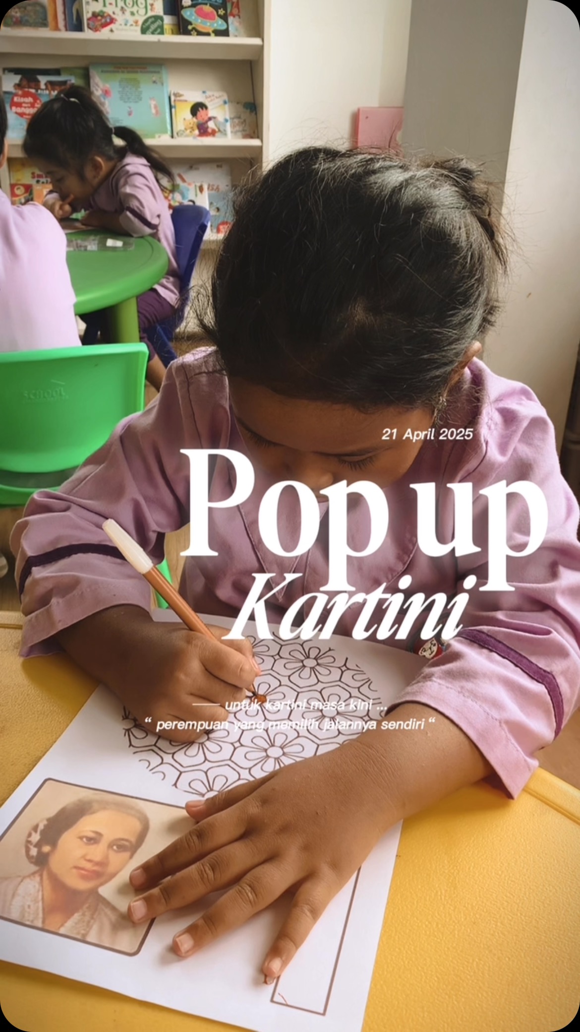 Tk A membuat kreasi pop up kartini, untuk memperingati hari pahlawan wanita Ibu R.A Kartini hari ini ✨
#binsaniaschoolbintaro #siswatk #sekolah #tamankanakkanak #funlearningactivities #preschool #creativity #ibukitakartini #harikartini2025 #funlearningforkids