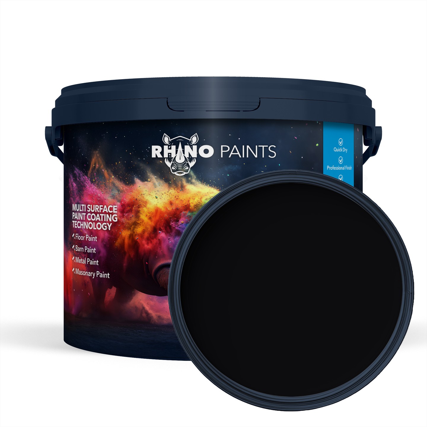 JET BLACK Multi surface QD Paint
#garageworkshop #blackpaint #rhinopaint #concretefloorcoatings