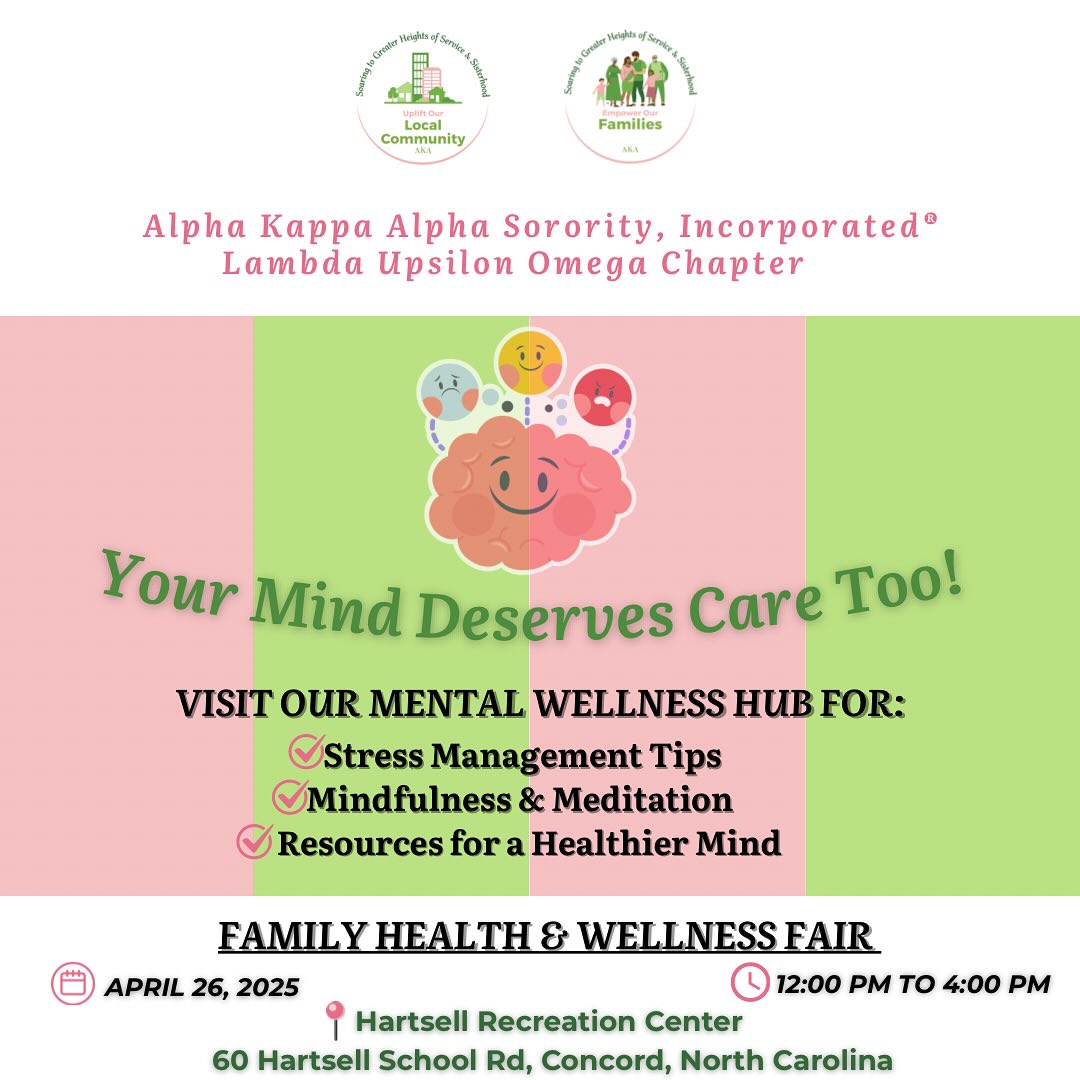 Mental health is just as important as physical health!
Who’s joining us?
#LUO #MindOverMatter #MentalWellness #SelfCare