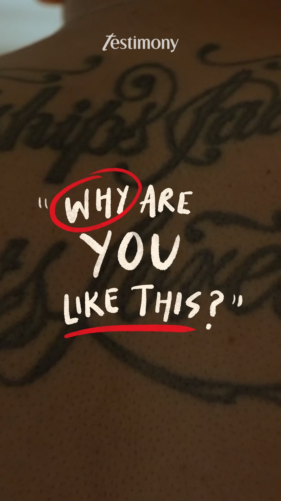 "I took the knife and wanted to scrape the tattoo off my back." Raphael faced the intense struggle with anger before God turned his life around. Watch his full testimony now! #linkinbio