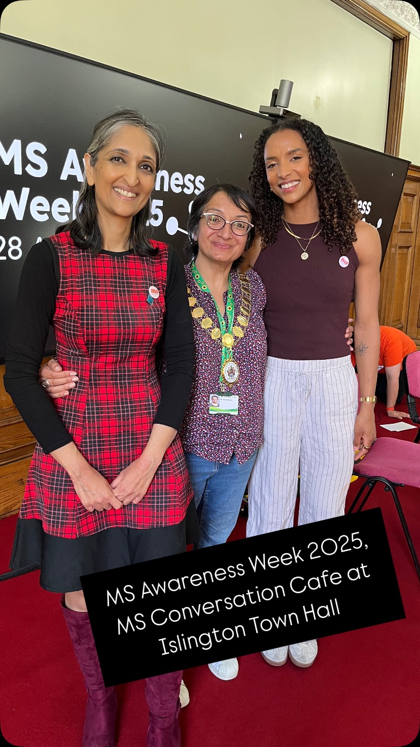 What an incredible start to #msawarenessweek !!! Thank you @ms_trust , a charity that I am proud to be an ambassador for, for inviting me to the MS conversation cafe at Islington Town Hall. It was a chance to meet old friends, make new ones and have some encouraging, inspiring and insightful conversations about #multiplesclerosis
We heard from @linaruns and Anjna Khurana, Mayor of Islington about the MS conversations that have been important to them.
I was especially excited to meet Lina and share stories about also being an identical twin where we both have MS (@m_chandarana wish you’d been here!)
This was a brilliant event organised for MS Awareness Week which is a collaboration of the charities @mssocietyuk @ms_trust @overcomingms @talkswithms @neurotherapynetwork @multiplesclerosis_uk @mstogetherofficial @shiftdotms
Also great to see @butyoudontlookill @multiplesclerosisfashionista @helliehalfbaked @ms_t3rri in real life - some for the first time ever, some after years! The MS community rocks and I’m proud to be a part of it 🧡❤️🩵💜💚
Watch out for more MS Awareness Week content coming soon!
#msfighter #mswarrior #multiplesclerosis #desiabled #spoonie #spoonielife #chronicillness #patientadvocacy #disability