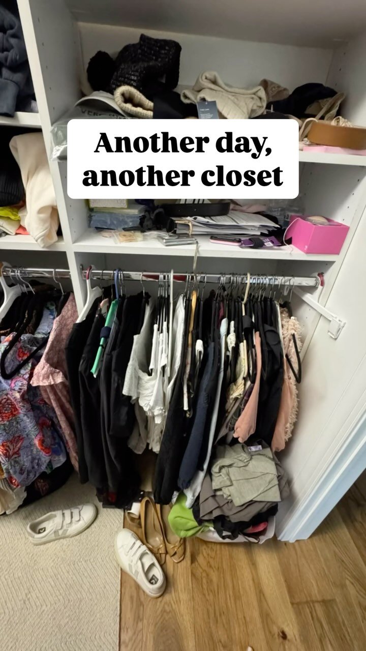 Changing one closet a day at a time! #organizedlife #organizedhome #mainline #mainlinepa #mainlinemoms #organizingthemainline #organization #organizedmom #efficientliving #closetgoals #organizedcloset