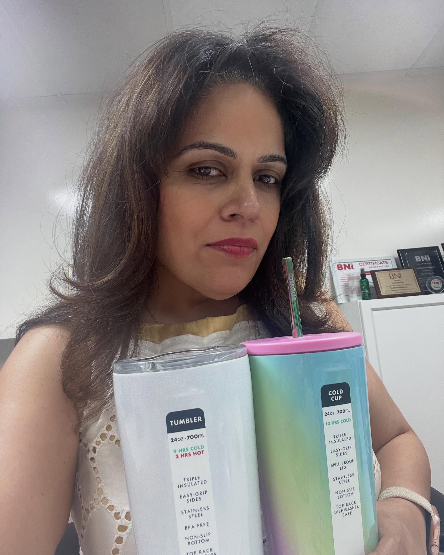 A brand that’s truly won me over — Corkcicle! 🥤✨
These tumblers and cold cups are almost too good to be true — and no, this isn’t a paid endorsement. In Dubai’s intense heat, they keep my drinks cold for hours without spilling or heating up. 🔥❄️
The thoughtful design fits perfectly in my car’s cup holder, and the sleek, elegant look makes it a joy to carry my drinks wherever I go. 💼☕
To all the other brands I’ve tried (you know who you are) — you’ve got serious competition now. 💪 #Corkcicle
@corkcicle
#staycool #tumblerlove #hydrationgoals #dubailife #summerready #chicandfunctional