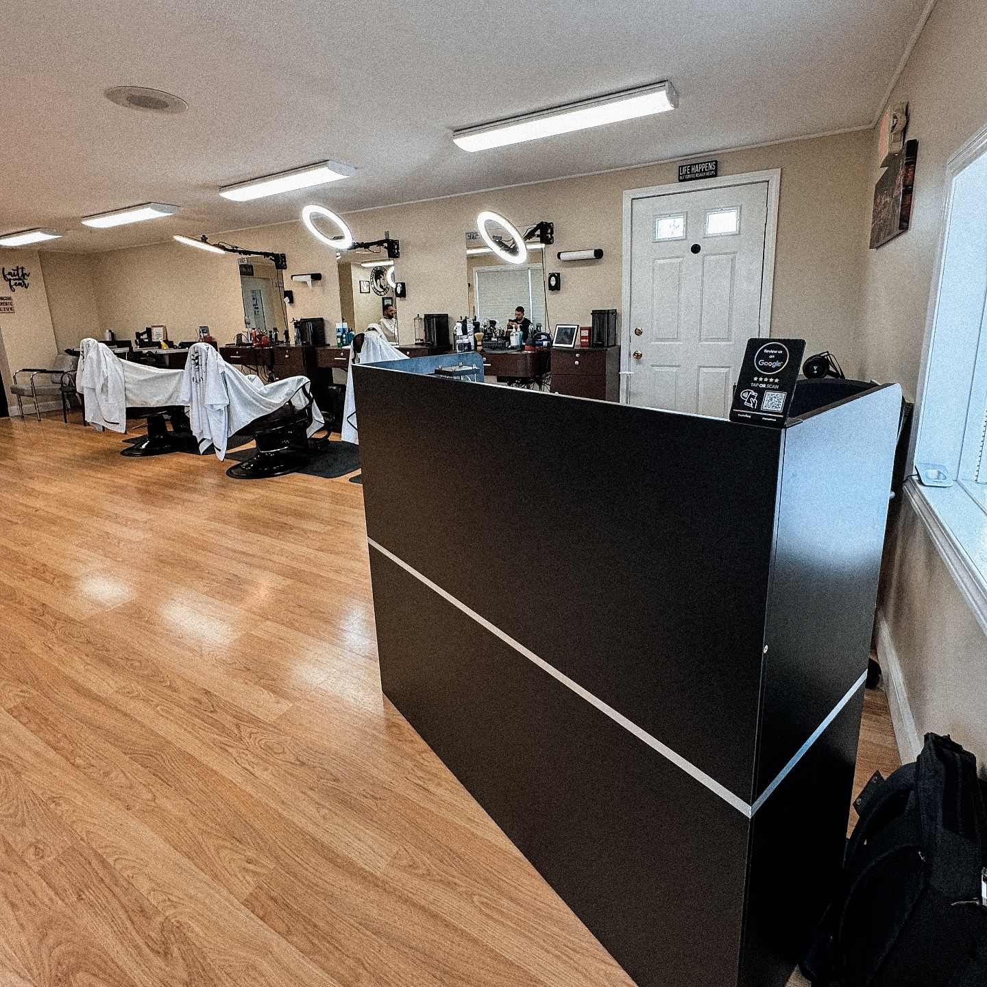 We’re putting the final touches on our new space — and we can’t wait to serve you with the same great atmosphere and fresh cuts you know and love. Welcome to the new era!