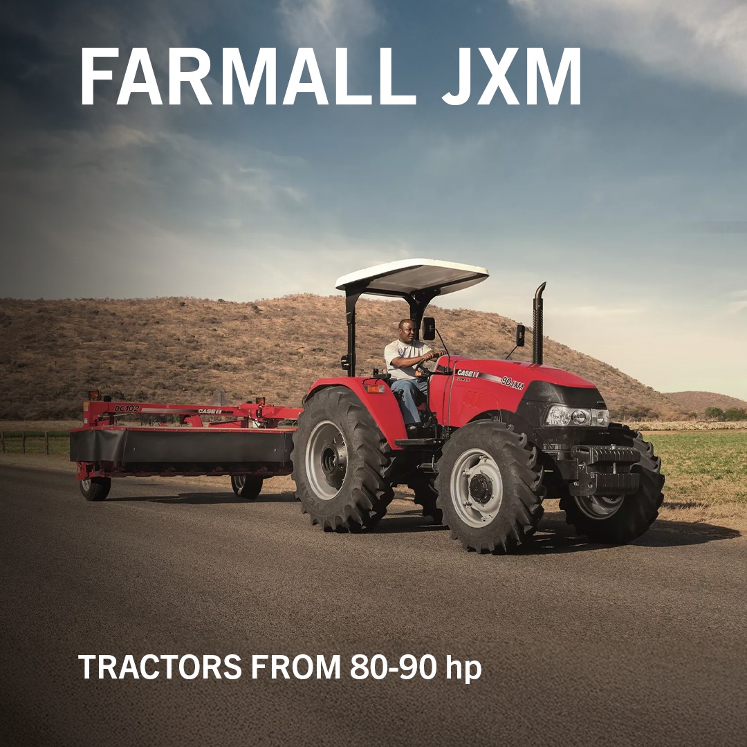 Power, performance and versatility in every field. The Farmall JXM Series delivers reliable, premium design, offering the perfect balance for all farming needs. It provides the power needed for rough spots and tough jobs, while ensuring better engine performance and fuel economy. Get in touch with us here to get yours: https://hejackson.com/index.php/case-ih-agriculture/