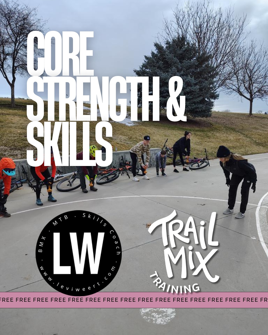 Join Trail Mix & @leviweert for a FREE skills clinic!
Freshen up your “on-the-bike” skills and learn “off-the-bike” technique to build a strong foundation for stronger riding.
📍Eagle Bike Park
🗓️ Tuesday, May 6th @ 5PM
Sign-up link in bio ❤️🔥
Can’t make this one?? These happen every month! Keep an eye out by following @trailmixtraining & @leviweert for events & updates.
#mtb #mtbskills #performancetraining #stengthandconditioning #mountainbiking
