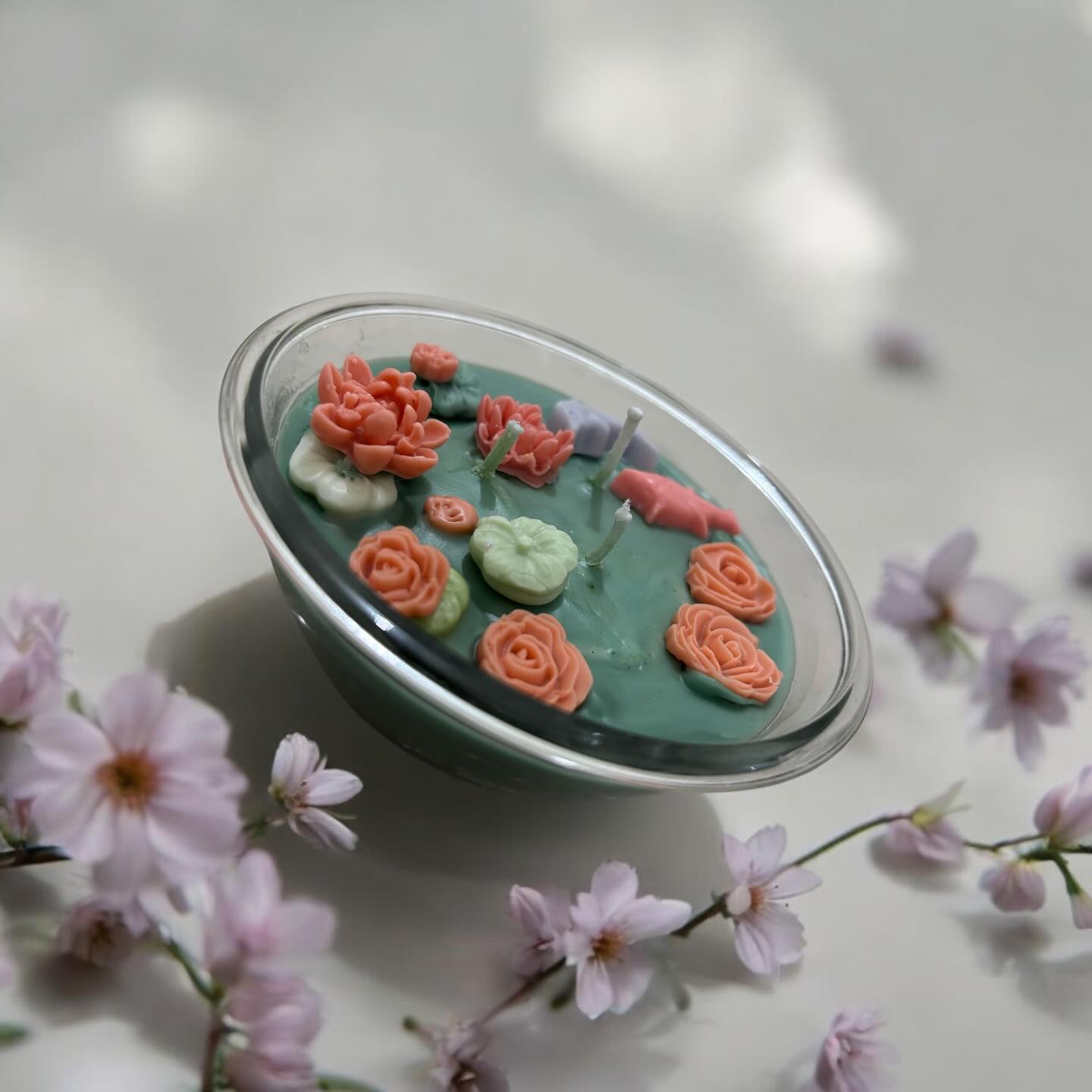 Where nature meets art… in a candle!
Immerse yourself in the charm of blooming roses, lotuses & lilypads — all handcrafted into a one-of-a-kind soy wax creation.
A perfect blend of fragrance, beauty & calm. Light it up, and let the magic begin.
Custom designs available – DM to order your floral fantasy!
@vera_handicraft_store
#ArtInWax #CandleLover #AestheticDecor #HandcraftedElegance #BloomInEveryBurn #VeraCreations #GiftSomethingUnique #SoyWaxLove #verahandircraftstore