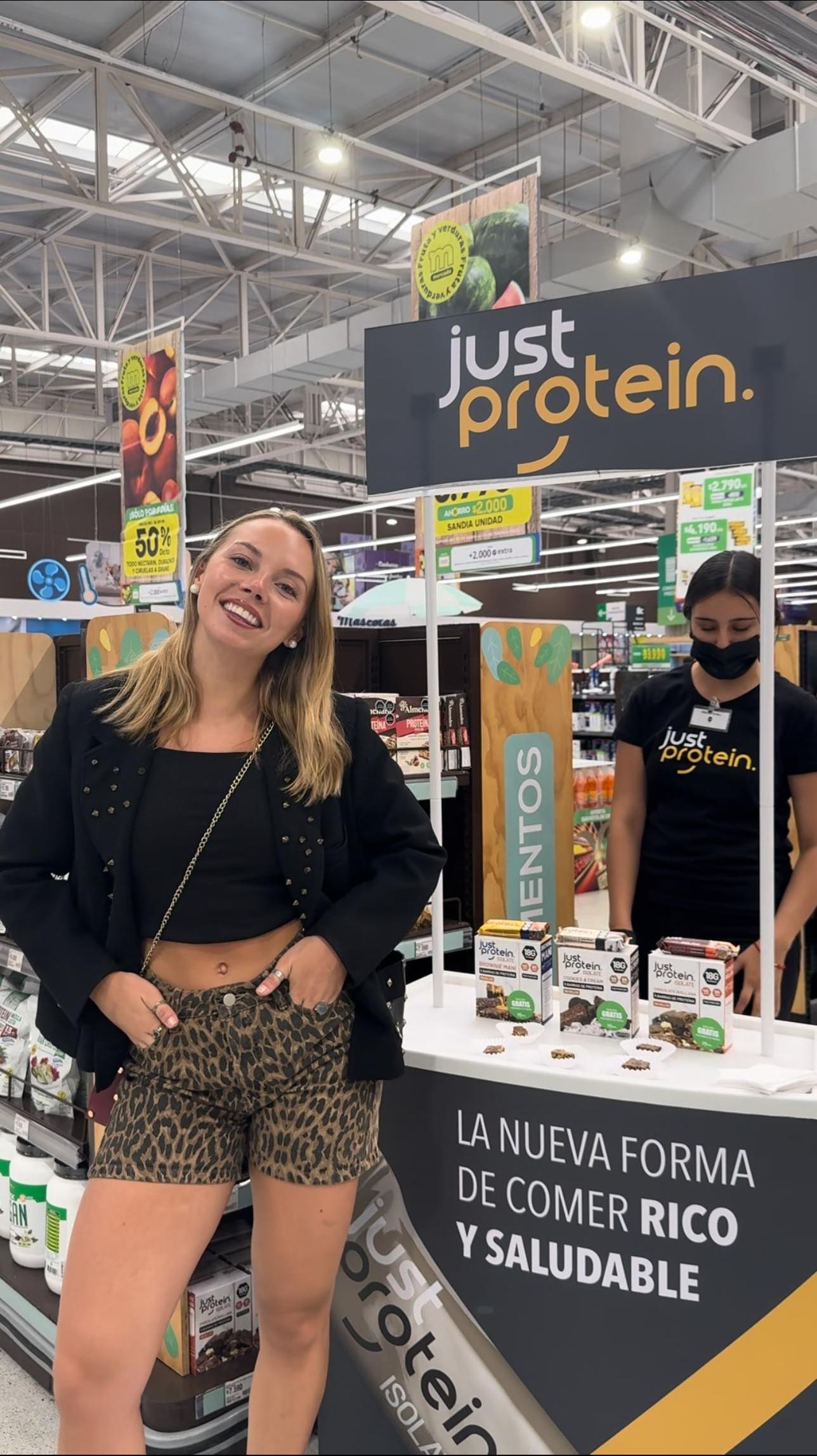 TourSummer ☀️
En febrero nos fuimos hasta La Serena para llevarte lo mejor de nuestras barritas Just Protein, conocer gente increíble y compartir momentos únicos.
Si estuviste ahí, seguro recuerdas lo bueno que estuvo… y si no, ¿qué estás esperando para probarlas? 🤩