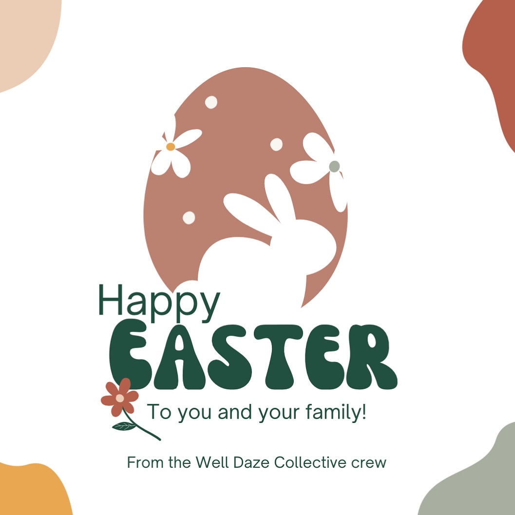 Wishing you & yours a beautiful Easter weekend from all of us at Well Daze Collective 🐰🤍
.
.
.
#guelph#guelphontario#guelphlife#downtownguelph#guelphbusiness#guelphsmallbusiness#supportlocal#shoplocal#allthingsguelp#gatheringuelph#hoppyeaster#happyeaster#massagetherapy
