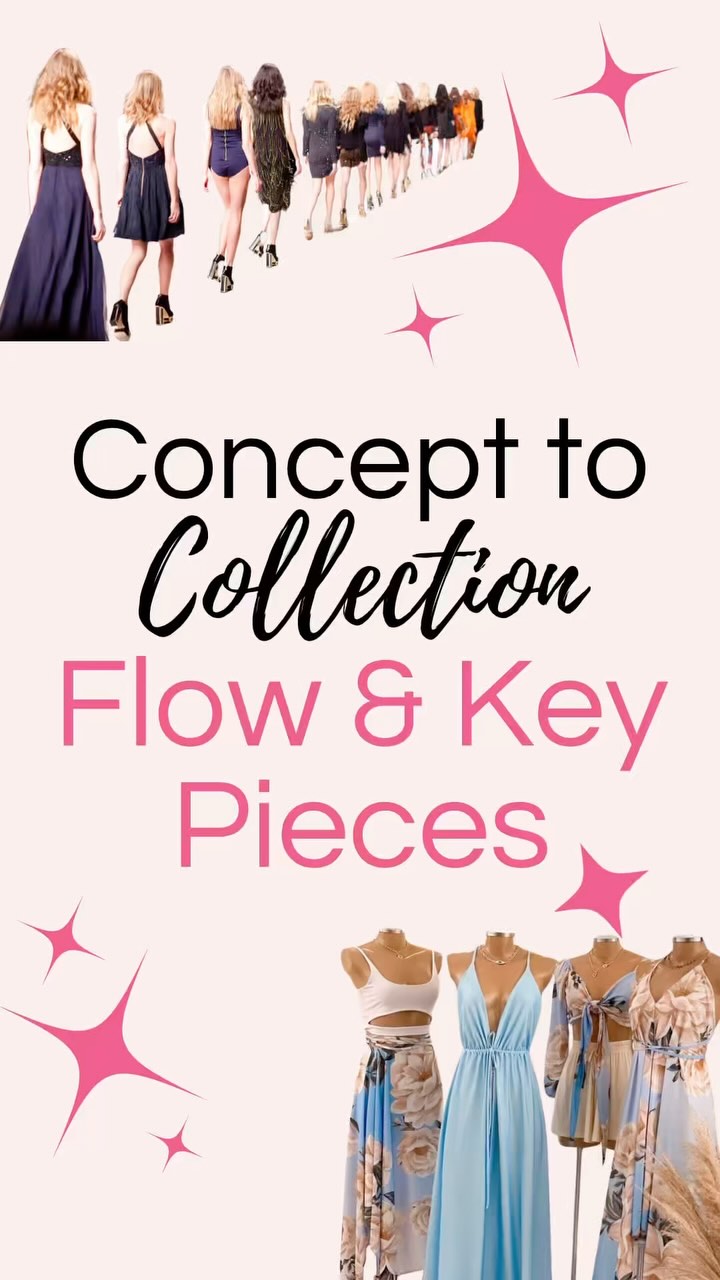 Your fashion collection isn’t just a group of designs. It’s a journey. If it doesn’t flow, it won’t sell (or make sense).
Strong collections tell a story. From the intro to the finale, every piece should have a purpose.
Here’s how to build flow:
✔ Intro: Sets the tone with simple but eye-catching looks
✔ Core: Shows your signature silhouettes and speaks to your inspiration and brand identity
✔ Finale: Ends with impact and “wow” factor
And don’t forget the 3 types of pieces every collection needs:
✨Entry: Easy, accessible designs that invite new people in
✨Gateway: Mid-level pieces that showcase your vision and are the bulk of your collection
✨Statement: Bold, unforgettable designs that define your brand
Save this for your collection planning phase! Tag a designer who’s working on making a collection.
#fashiondesigner #freelancefashiondesigner #fashiontips #fashiondesign #fashionentrepreneur #runwayfashion #runwayshow #designprocess #fashiondesignerlife