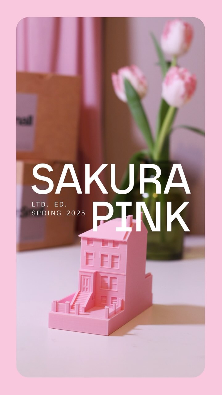 Celebrate Spring 2025 with our limited edition Sakura Pink 3D portraits of your home, crafted at our signature 1:150 scale. Perfectly capturing your home in bloom 🌸 these models are part of our seasonal Colour Collection, offering a range of colours as unique as your home throughout the year. Available to buy now on our website, but only for another two weeks!
