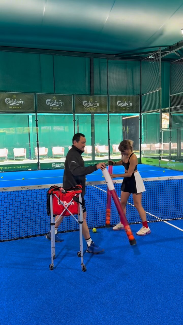 A colher metáforas para a vida, “preparação, preparação, preparação” 🎾 #padelfun #padelcoach