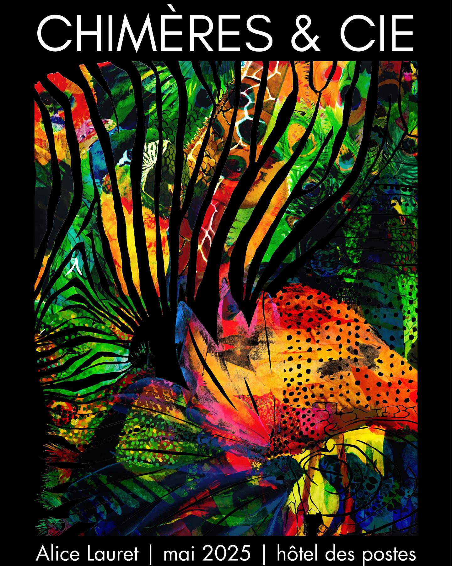 J’expose mes peintures à l’Hôtel des Postes en mai.
Le vernissage c’est vendredi 2 à 19h et j’espère vous y retrouver.
Mes chimères feront écho a l’exposition d’artistes en herbe que j’ai accompagné depuis le début de l’année et que vous pourrez découvrir au moment du @leutempofestival a l’arrosoir.
Merci @villedesaintleu pour l’invitation
Et merci @lesechoir_saintleu d’avoir imaginé cette exposition.