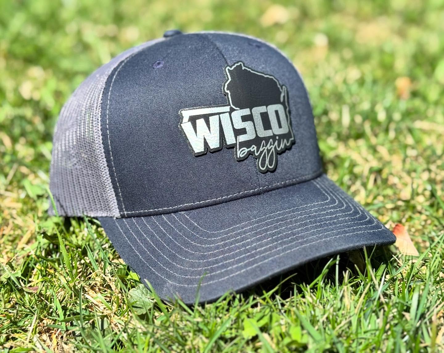 Show off your love for Baggin with our brand on your new hat! #bagginhats #wiscobaggin #cornholin #baggin #tossinbags #cornholewisconsin