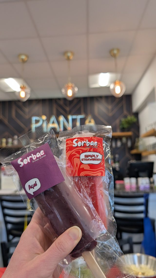 Some events feed you. Others fill your soul - this one did both 🥰 Zoe, Zia and their fam brought the sunshine this weekend. Their spunky spirit was magnetic - and it reminded me exactly why we do what we do!
This was the perfect kickoff to our event season: full of heart, laughter, and lots of sprinkles. From the first slice to the last pop, Sorbae showed up with flavor and fun for everyone - plant based or not. 🎉💃🏼
And let’s talk about those pizza-shaped balloons from @theblackballoonco ?! @ciaras.studio was out here painting faces like a true artist. The whole vibe was magic.🎈✨
Big love to @piantaveganrestaurant for being the kind of place where good food and good people come together. We’re so glad we hit it off and can’t wait for what’s next! 🌱🫶🏼