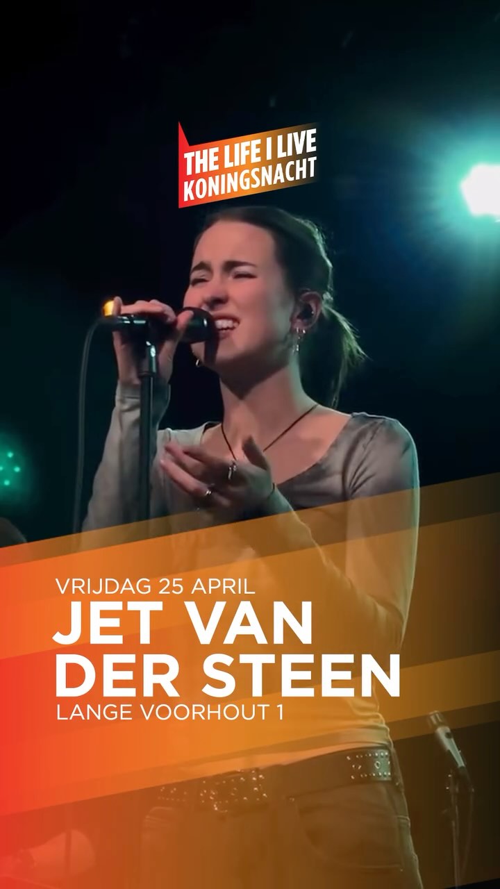 Je bent in de twintig en voelt dat het tijd is om jezelf echt te ontdekken. Je zoekt avontuur, verkent de grenzen en geeft toe aan je diepere verlangens. jet van der steen vertaalt dat gevoel naar muziek: eerlijk, rauw en meeslepend. Aanstaande vrijdag opent Jet Lange Voorhout 1 en The Life I Live 2025!
📍 Lange Voorhout 1
🫰 Gratis
🎶 19:00
#LifeILiveFestival #DenHaag #Koningsnacht2025 #TLIL #TLIL25
