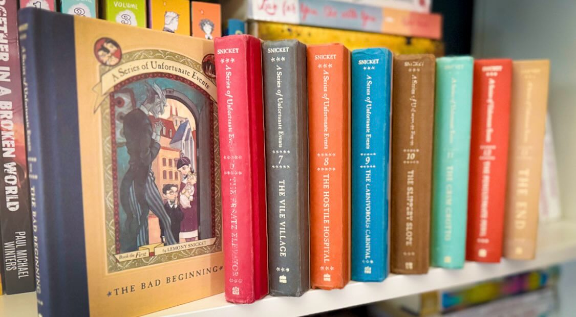 📖 FLASHBACK FRIDAY 📖
Let’s talk A Series of Unfortunate Events by Lemony Snicket!
I was (and still am) OBSESSED with these books! I legitimately studied them because I needed to know the secrets of VFD 😅 I didn’t care as much for the prequel series that was written, but I’m still hoping for a sequel or other type of tie-in series in the future.
My favorite book has to be The Slippery Slope or The Ersatz Elevator. As bad as the movie was, I still enjoyed it, although the Netflix series I found to be awesome.
What’s your favorite ASOUE book? 👁️
#asoue #lemonysnicket #flashbackfriday #netflix #bookrecommendations #nostalgia #bookstagram asoue, lemony, snicket, flashback, Friday, Netflix, book, recommendations, nostalgia, Bookstagram