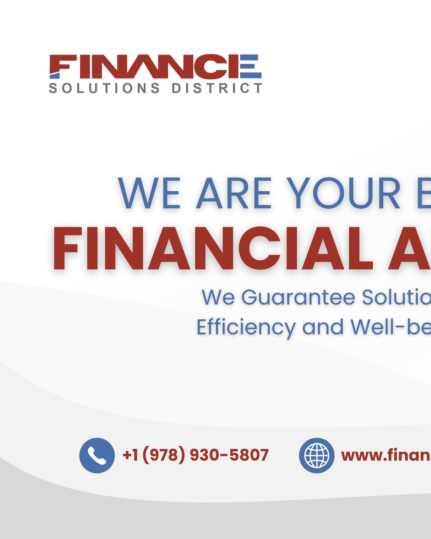✍🏻¡Bienvenidos a
Finance Solutions District!💪🏻
Donde hacemos que la temporada de impuestos sea más fácil y efectiva para ti.
Nuestro equipo de expertos está aquí para guiarte en cada paso del proceso, asegurando que obtengas el máximo reembolso posible y minimizando el estrés de las declaraciones📄
•••••
✍🏻Welcome to the Finance Solutions District!💪🏻
Where we make tax season easier and more effective for you.
Our team of experts is here to guide you every step of the way, ensuring you get the maximum refund possible and minimizing tax return stress📄