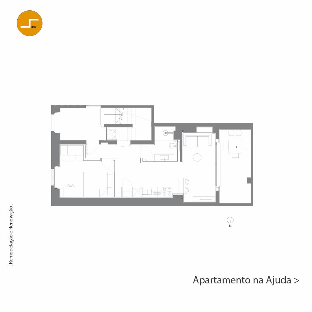 ~ APARTAMENTO NA AJUDA ~
Remodelação e Renovação
Ajuda, Lisboa
~ 2025 ~