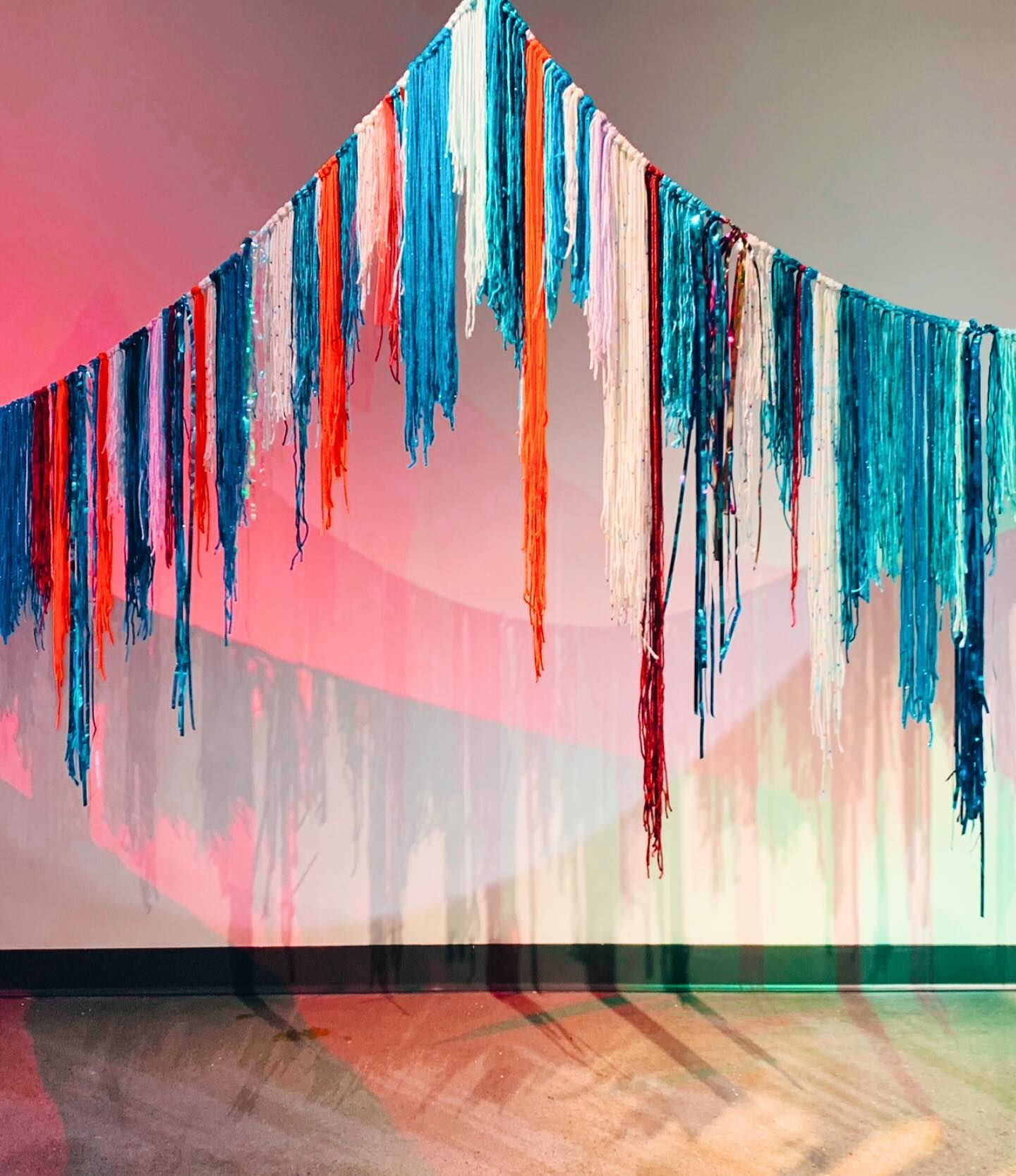 Detail from a larger installation focused on healing and becoming. I think we’re always doing that ❤️
#textile #installation #wichita #art #wichitaartist #ict #shiftspacegallery