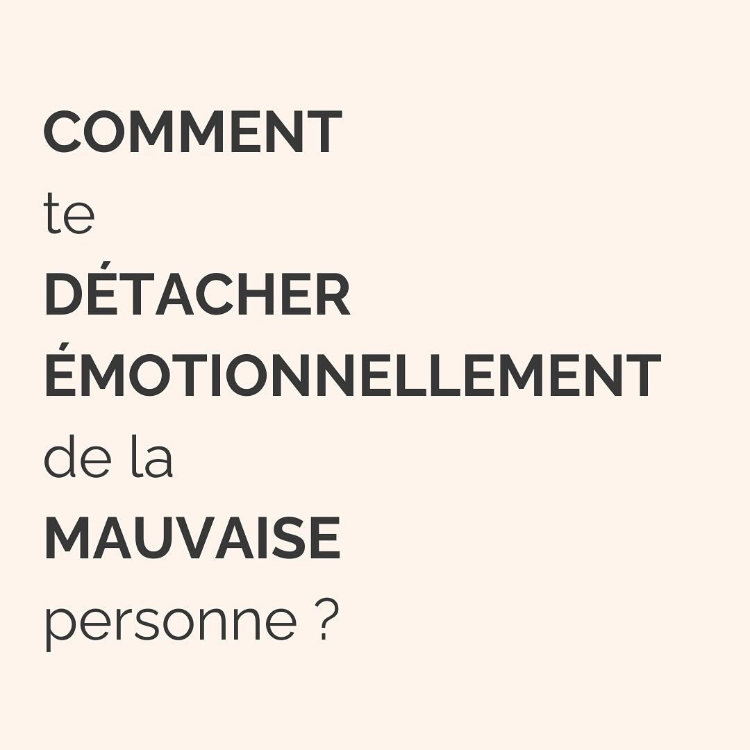 Ce travail d’amour de toi, d’acceptation de tes émotions, ne s’arrêtent pas une fois que tu as réussi à partir.
Parce qu’après peuvent venir les regrets, les doutes, le manque.
Et tout ça aussi fait partie du processus.
Plus on passe de temps dans une relation qui nous détruit, plus on se demande si on a fait le bon choix, une fois partie.
Cette réponse-là, du bon choix ou pas, tu la connais déjà. Aucune thérapie ou coaching ne peut t’offrir ça. Parce que tu as déjà toutes les ressources en toi, et que tu sais mieux que personne ce qui est bon pour toi.
La thérapie n’intervient que pour te guider vers un chemin que tu n’arrives pas à emprunter seule. Parce que c’est trop dur, parce que ça fait peur. Et même, parfois, parce que ça fait mal.
Mais savoir si tu as fait ou non le bon choix de quitter une relation qui te faisait du mal, rien ni personne ne pourra jamais le décider à ta place.
———————————————————————————
Je suis Emilie, thérapeute & coach diplômée spécialisée dans la dépendance affective.
J’aide les femmes qui souffrent de schémas toxiques répétitifs à aimer sereinement et librement, sans plus jamais s’oublier.
Je les accompagne pour qu’elles puissent passer de la théorie à la pratique. Avoir des prises de conscience c’est bien, voir des changements concrets dans sa vie, c’est mieux.
Passons 30 min ensemble pour apprendre à nous connaître ! Rdv dans mon lien en bio pour accéder à mon agenda ou sur mon site : Emilie-leduc.com
#dependanceaffective #manipulation#relationtoxique#addiction#dependance#peurs#blessuredabandon#rupture#couple#hypersensibilité #emotions #gestionemotions #hypersensibles #abandon #perversnarcissique #depression #blessuredelame #selflove #amourdesoi #tinder#date#rencontre #angoisse#solitude #lovecoach #pn #devperso #amourdesoi