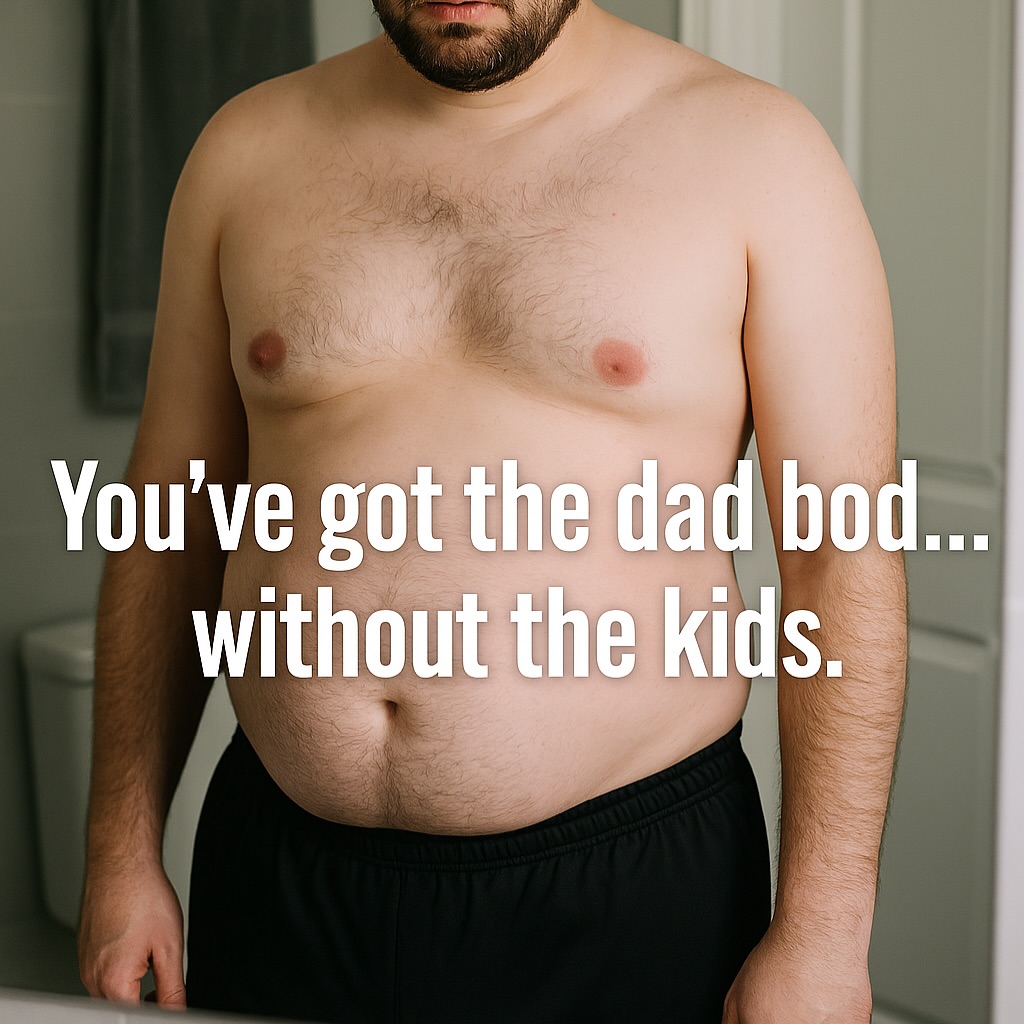 Youโre Not Lazy. Youโre Just Stuck. And You Know It.
You ever stand in front of the mirror
and wonder how the f*ck did i even get here?
Used to be in decent shape.
Played sports.
Trained hard.
Ate like trashโbut it didnโt show.
Now?
Different story.
Youโve got the dad bodโฆ
without the kids.
You wake up tired.
Bellyโs spilling over the waistband.
Shirt clings in all the wrong places.
Your girl grabs your stomach as a jokeโ
you laugh with her,
but deep down it stings.
You train here and there.
Try cutting carbs.
Say no to beers once in a while.
But nothing sticks.
The scale doesnโt move.
And when it does?
It comes back worse.
Truth isโ
youโve been winging it.
No plan.
No structure.
No one in your corner holding you to the fire.
Just youโฆ guessing your way through it.
Thinking motivation will save you.
It wonโt.
Because this isnโt about willpower.
Itโs about systems.
And accountability.
And finally admitting
what youโve been avoidingโ
You canโt do this alone.
Not if you want to win.
Not if you want your body back.
Not if you want to be the man
you know youโre meant to be.
Youโve waited long enough.
This isnโt just weight.
Itโs your confidence.
Your sex drive.
Your energy.
Your identity.
You donโt need a f*cking 6-pack.
You need to feel like you again.
Send me a DM with the word โREADYโ
and Iโll show you how to get lean, strong, and locked-in
in 90 days or lessโ
without giving up your life.