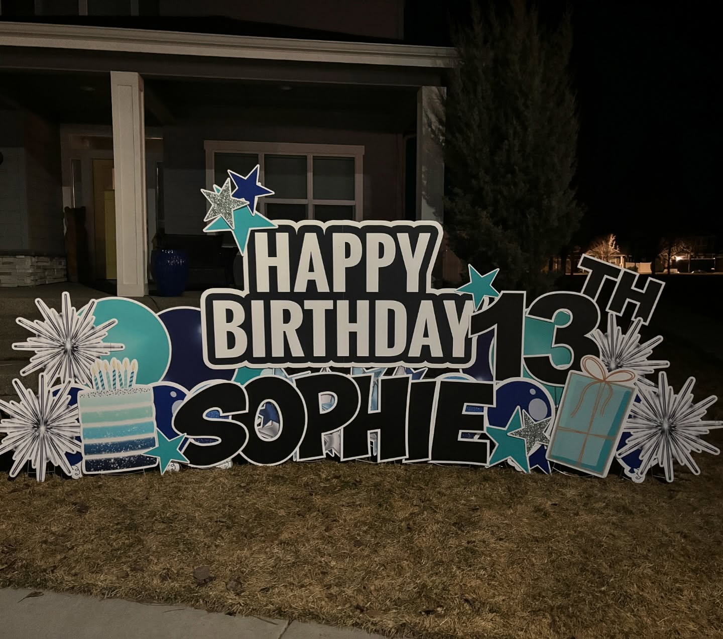 Blue and teal have been the colors of choice this year! What colors would you pick for a birthday sign?
#signgypsiescda #coeurdalene #hayden #postfalls
